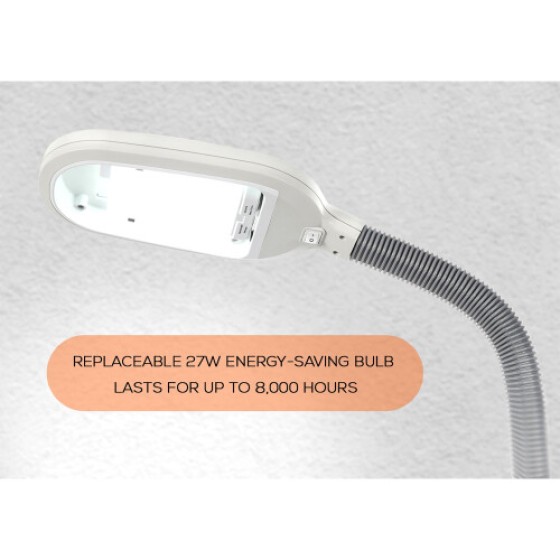 Kenley Natural Daylight Floor Lamp - Equipped with High-Efficiency Energy-Saving Bulb